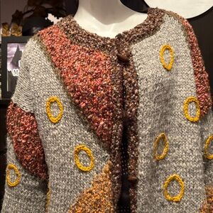 Vintage hand net sweater